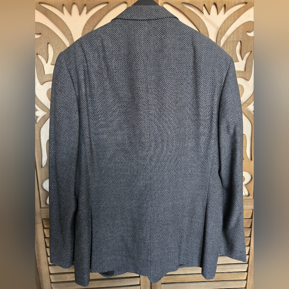 Armani Collezioni Mens Suit Blazer Gray Size 42R - Picture 7 of 12